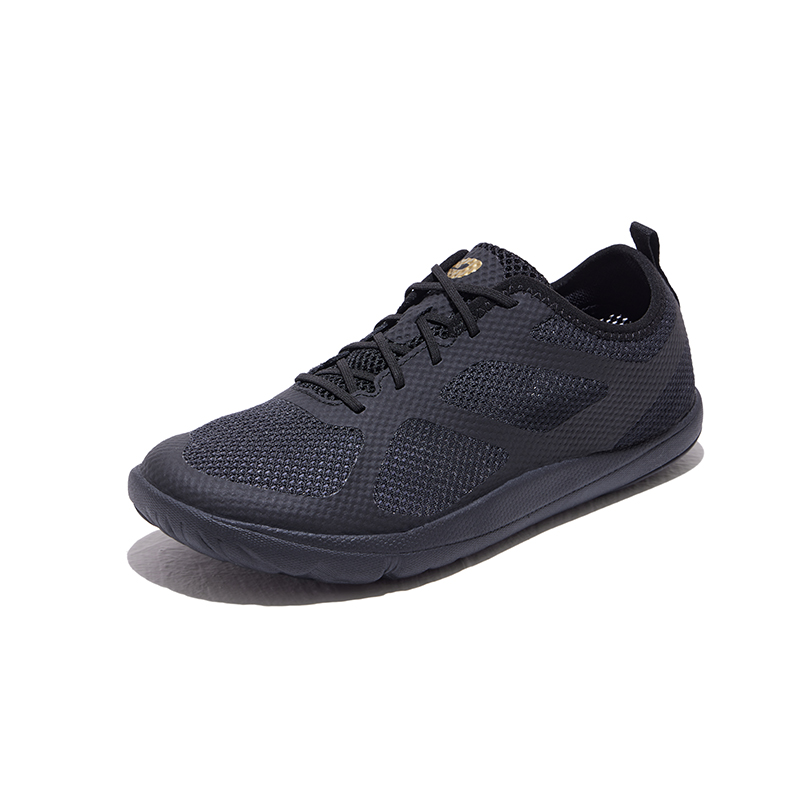 HOT POTATO Breathable, Lightweight Coverage Low top Casual Running Shoes Unisex Black
