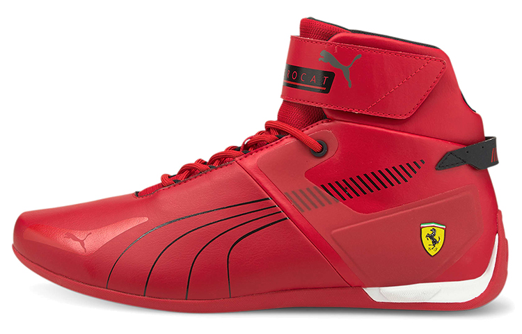 PUMA Scuderia Ferrari Slip Resistant Abrasion Resistant Slip Resistant Abrasion Resistant High top Running Shoes Men's