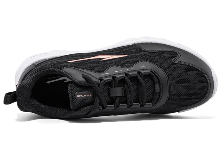 Erke Slip Resistant, Abrasion Resistant, Breathable Low top Running Shoes Women’s Black
