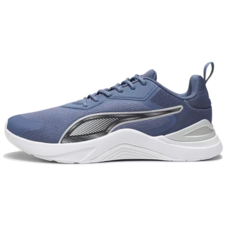 PUMA Infusion Cushioning Abrasion Resistant Cushioning, Wear Resistant Low top Running Shoes Men's Blue