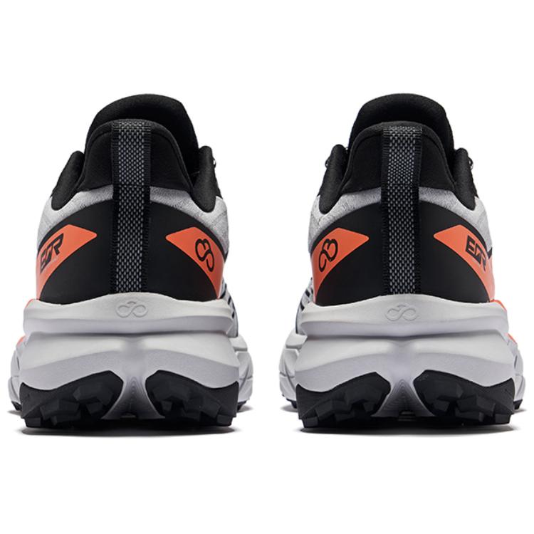Erke Vertical Collection Low top Running Shoes Men’s Mist Gray Jet Black