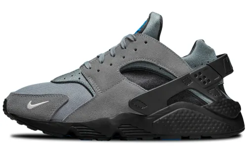 Nike Air Huarache Grey Suede Laser Blue