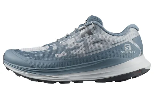 SALOMON Fabric Abrasion Resistant Abrasion Resistant Low top Trail Running Shoes Women's Pearl Blue