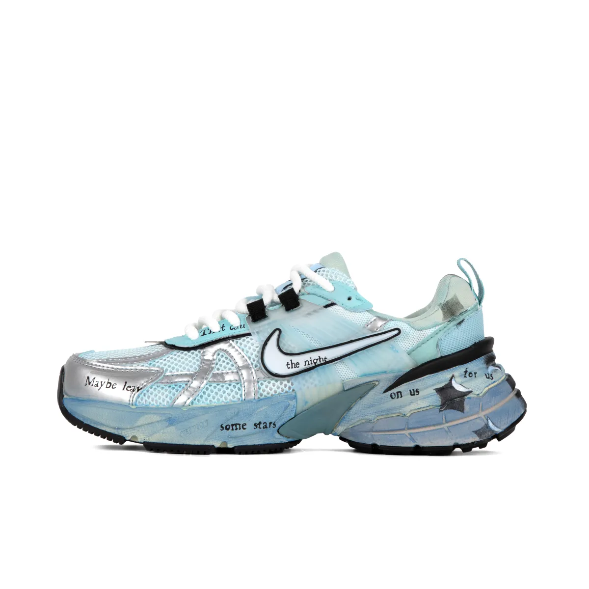 Nike V2K Run Slip Resistant Abrasion Resistant Slip Resistant Abrasion Resistant Low top Running Shoes Women's