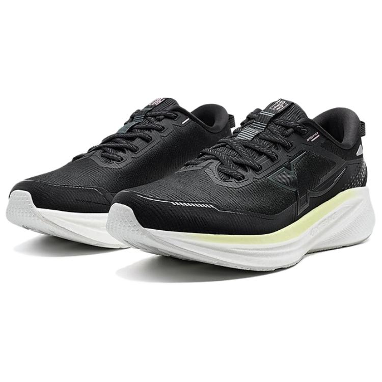 XTEP Cushioning Coverage Slip Resistant Cushioning Coverage Slip Resistant Low top Casual Running Shoes Women’s Black
