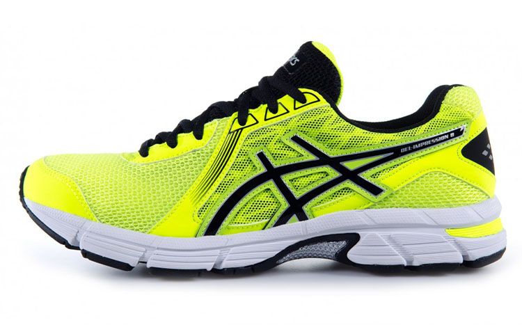 Asics Gel Impression 8 Low top Running Shoes Men's Yellow Black Multicolor