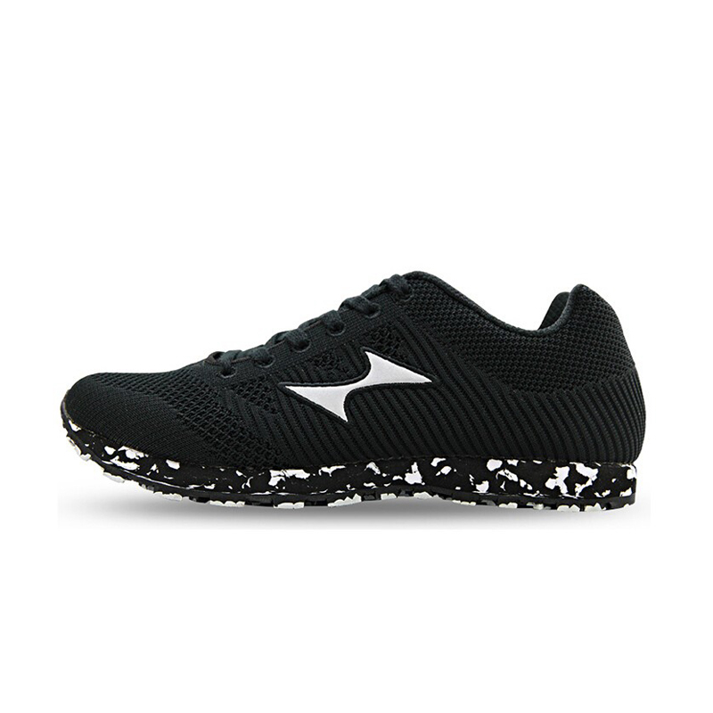 HEALTH Comfortable Slip Resistant, Abrasion Resistant, Breathable Low top Running Shoes Unisex Black