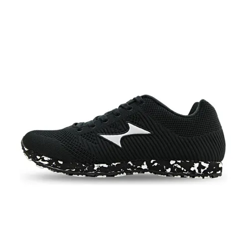 HEALTH Comfortable Slip Resistant, Abrasion Resistant, Breathable Low top Running Shoes Unisex Black