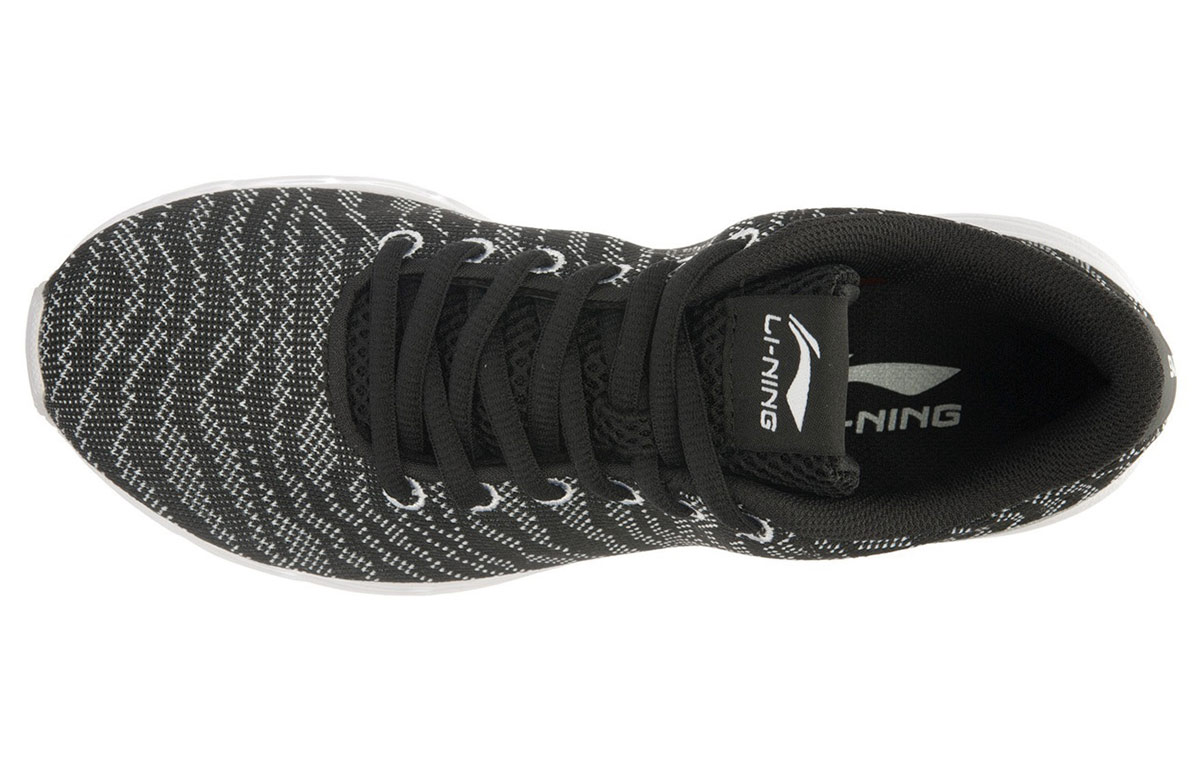 Li Ning Hongyan Breathable Low top Running Shoes Women’s Black White