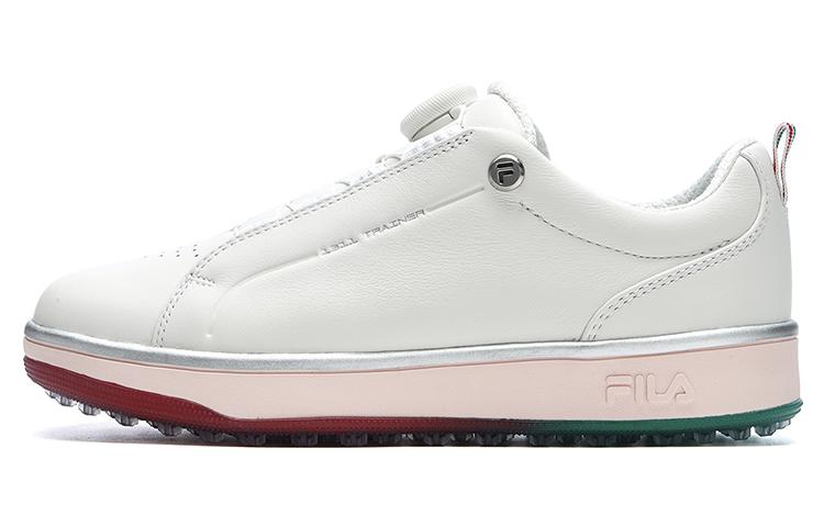 FILA Fila GF 1911 Trainer casual and comfortable shock-absorbing and wear-resistant low-top golf shoes for women white powder
