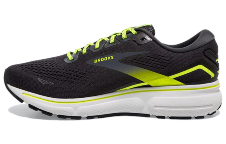 Brooks Ghost 15 Slip Resistant Cushioning Low top Running Shoes Women’s Black Yellow