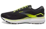 Brooks Ghost 15 Slip Resistant Cushioning Low top Running Shoes Women's Black Yellow