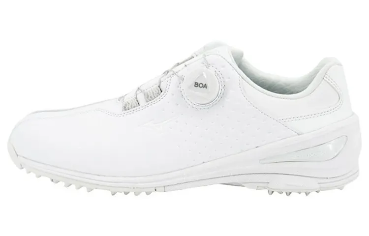 Mizuno Abrasion Resistant Breathable Low top Golf Shoes White