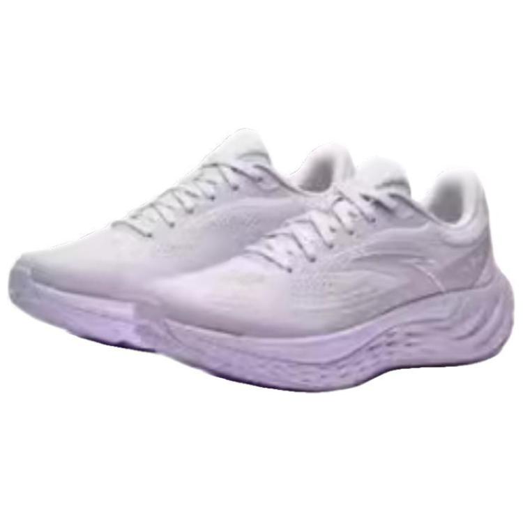 Anta Pg7 Fabric Cushioning Slip Resistant Low top Sprint Running Shoes Women’s Purple Pink