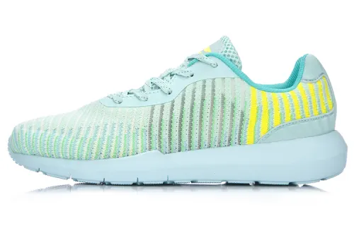 Li Ning Comfortable Cushioning Slip Resistant Abrasion Resistant Breathable Lightweight Low top Running Shoes Women's