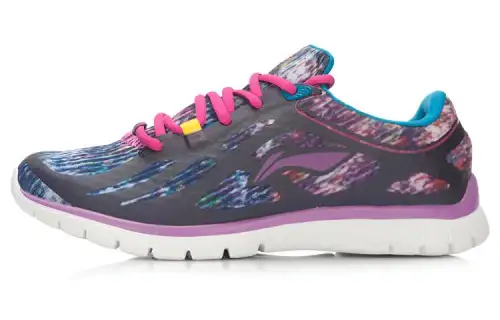 Li Ning Slip Resistant Cushioning Abrasion Resistant Low top Running Shoes Women's