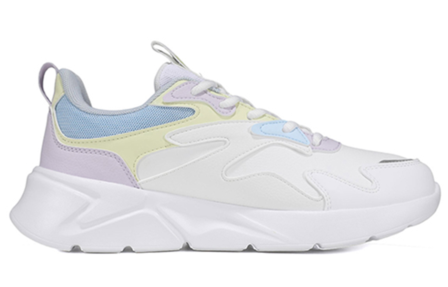 QIAODAN Cushioning Slip Resistant Abrasion Resistant Low top Running Shoes Women’s Jordan White