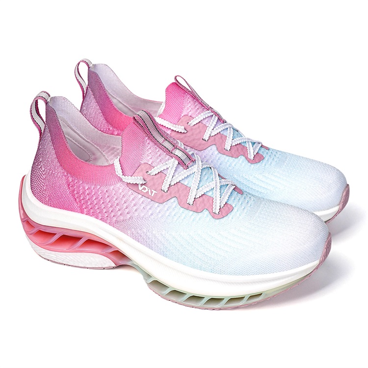 VOIT Running Shoes Unisex Low Top Light Blue