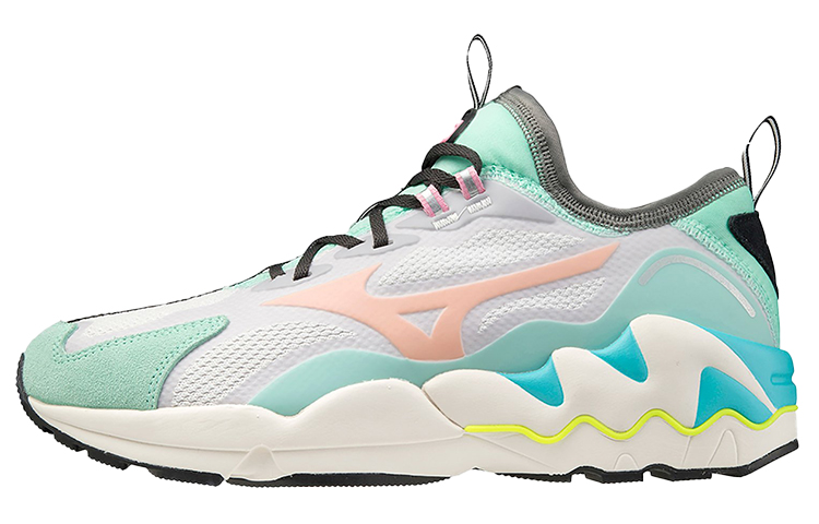 Mizuno Wave Rider 1 Textile, Synthetic Leather Slip Resistant, Abrasion Resistant, Breathable Low top Running Shoes