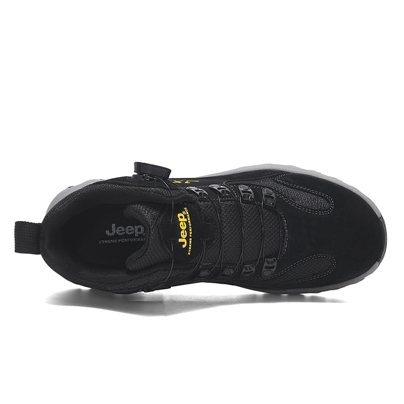 Jeep Mid top Outdoor Shoes Men’s Black