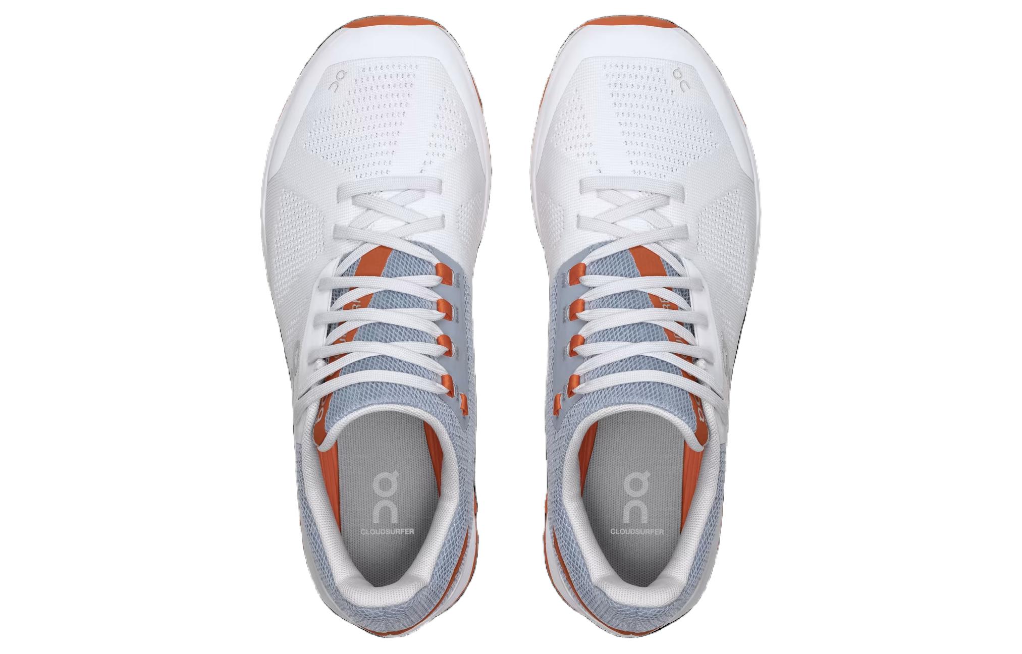 On Cloudsurfer 6 Slip Resistant Slip Resistant Low top Running Shoes Women’s White Orange