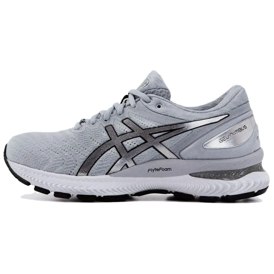 ASICS Gel Nimbus 22 Piedmont Grey Silver Women's