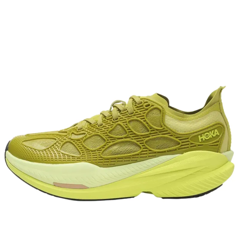 HOKA ONE ONE Mach X Running Shoes Unisex Pea Green