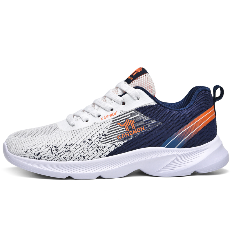 LINGHANGLUOTUO Cushioning Slip Resistant Cushioning Slip Resistant Low top Running Shoes Men’s