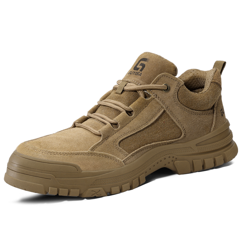 GUYISA Protective Shoes Unisex Brown