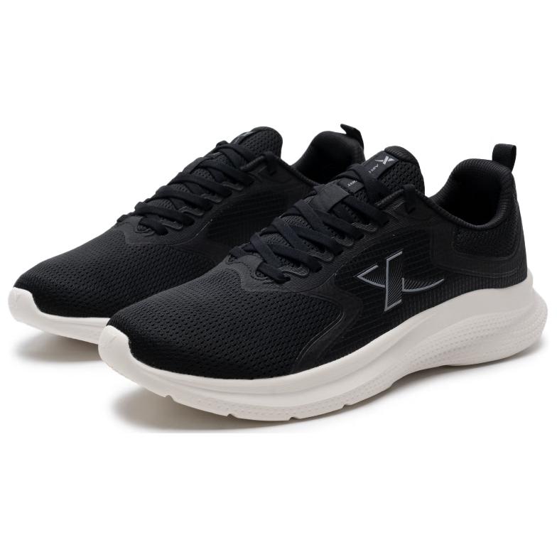 XTEP Cushioning Slip Resistant Low top Casual Running Shoes Men’s Black