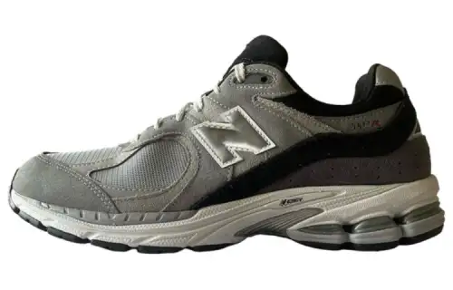 New Balance NB 2002R Sports Abrasion Resistant Breathable Low top Running Shoes Men's Gray Black