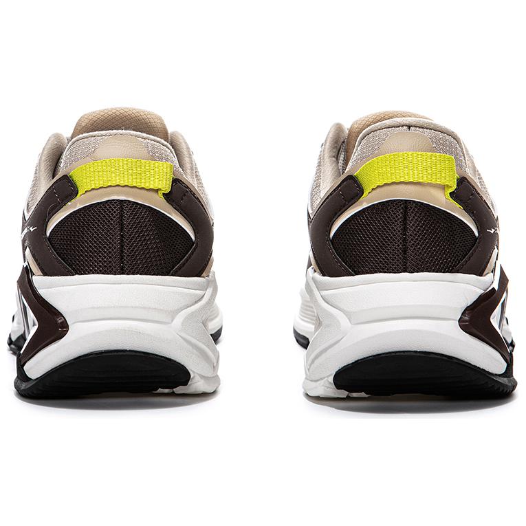 Erke Abrasion Resistant Breathable Low top Casual Running Shoes Men’s Coffee Brown