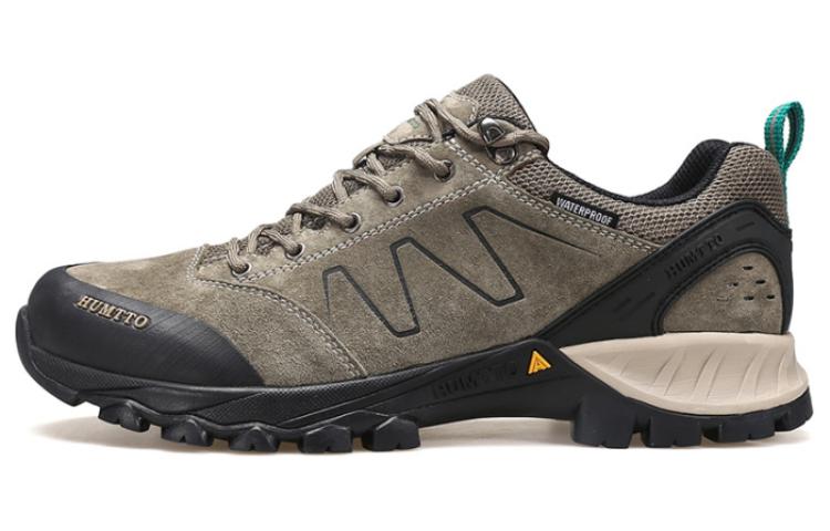 HUMTTO Cushioning Abrasion Resistant Cushioning, Wear Resistant Low top Outdoor Shoes Men’s Green Black