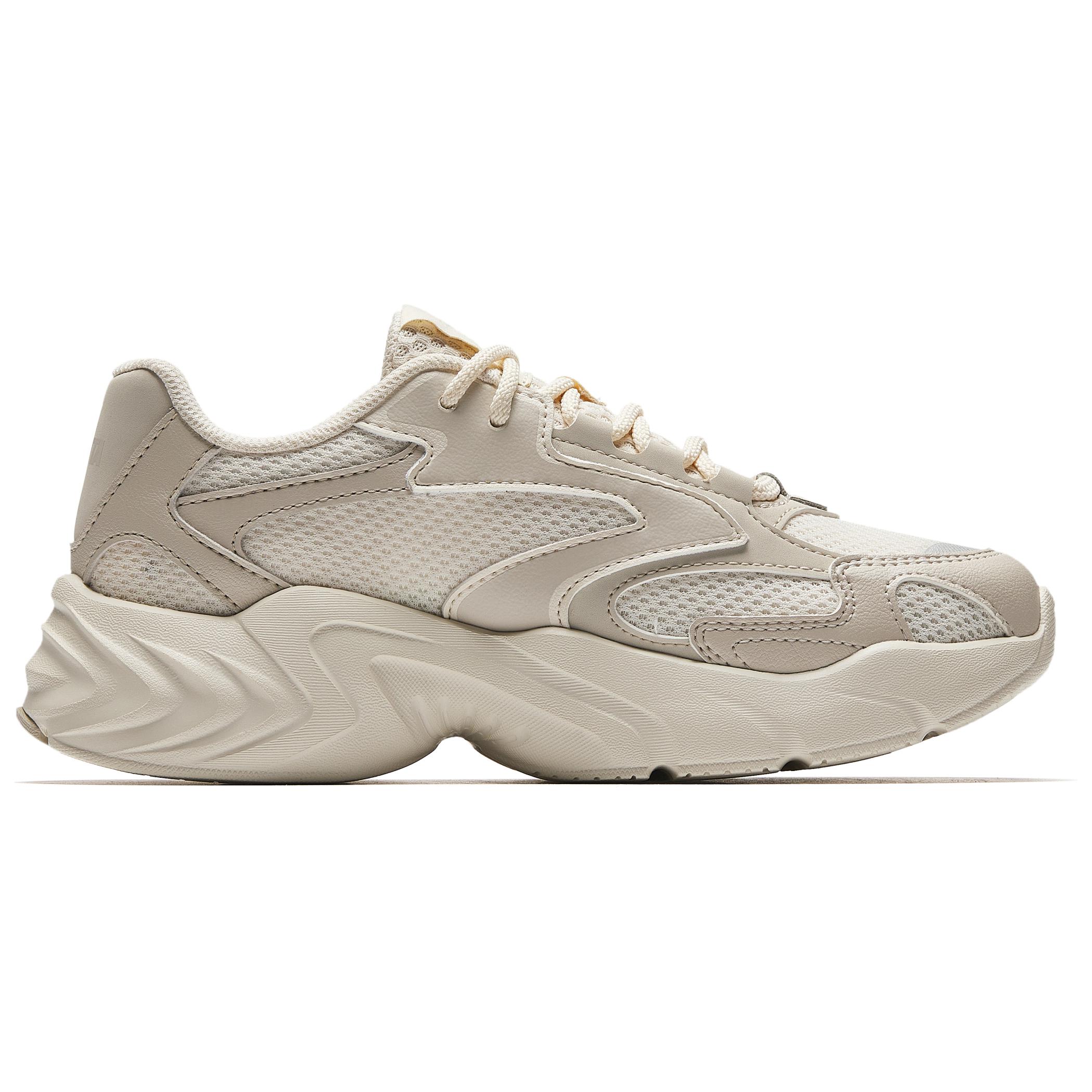 Anta Height Increasing Lightweight Height Increasing Lightweight Low top Running Shoes Women’s Beige