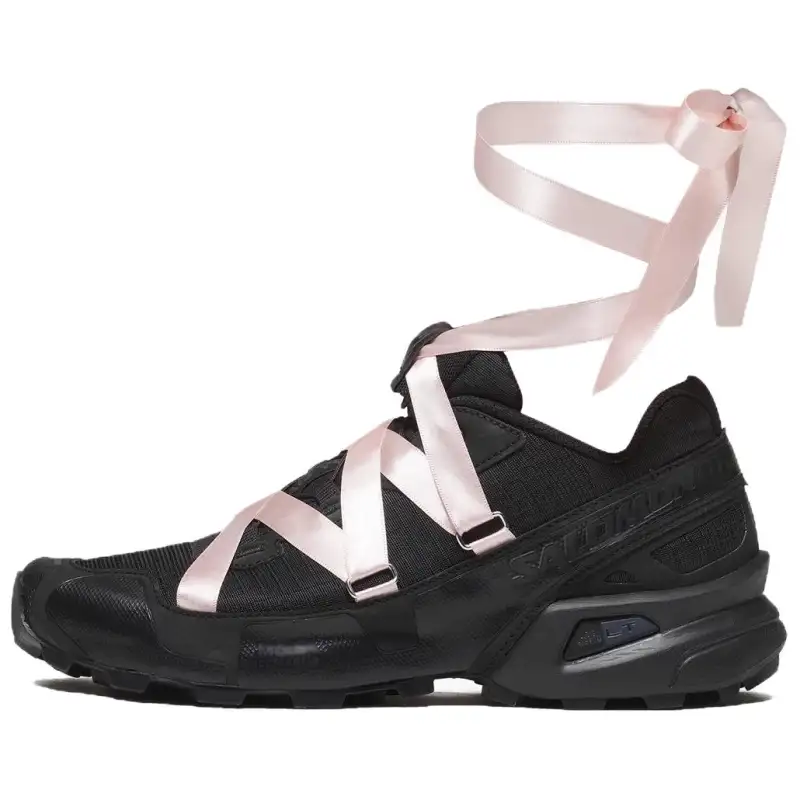 SALOMON X Sandy Liang Speedcross 3 Ribbon 'Black Cloud Pink'