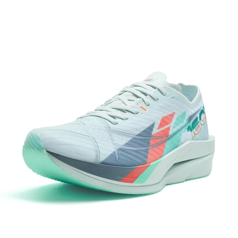 XTEP 160X 6.5 Low top Carbon Plate Marathon Training Running Shoes Men’s Moonstone Blue/Jing Yuan Blue