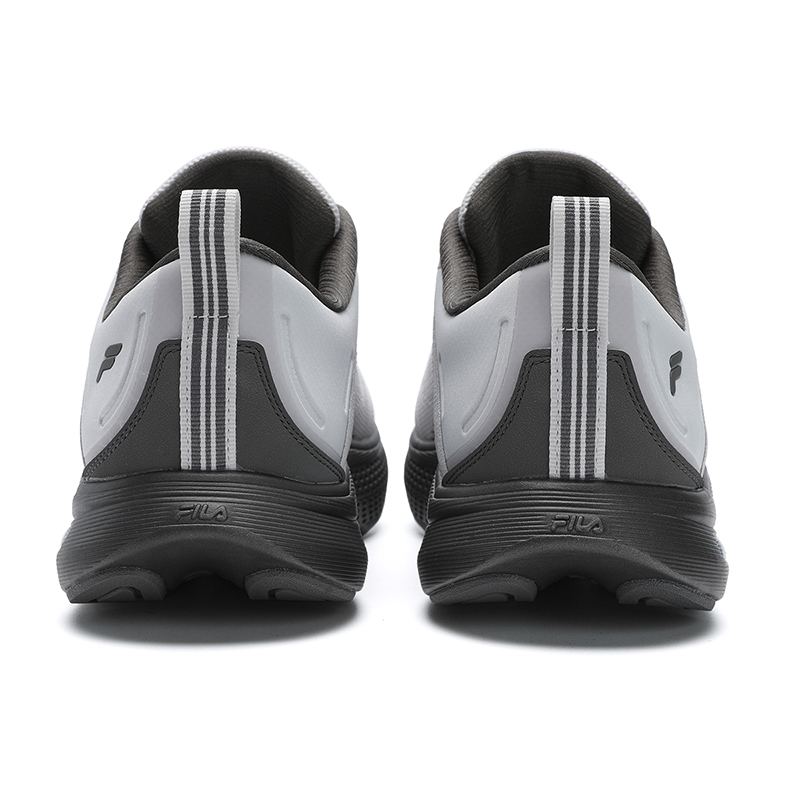 FILA NUVOLE JOG Textile, Synthetic Leather Breathable Low top Running Shoes Men’s Rain Mist Gray
