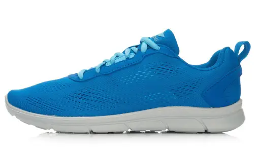 Li Ning Fabric Cushioning Abrasion Resistant Slip Resistant Lightweight Breathable Low top Running Shoes Men's