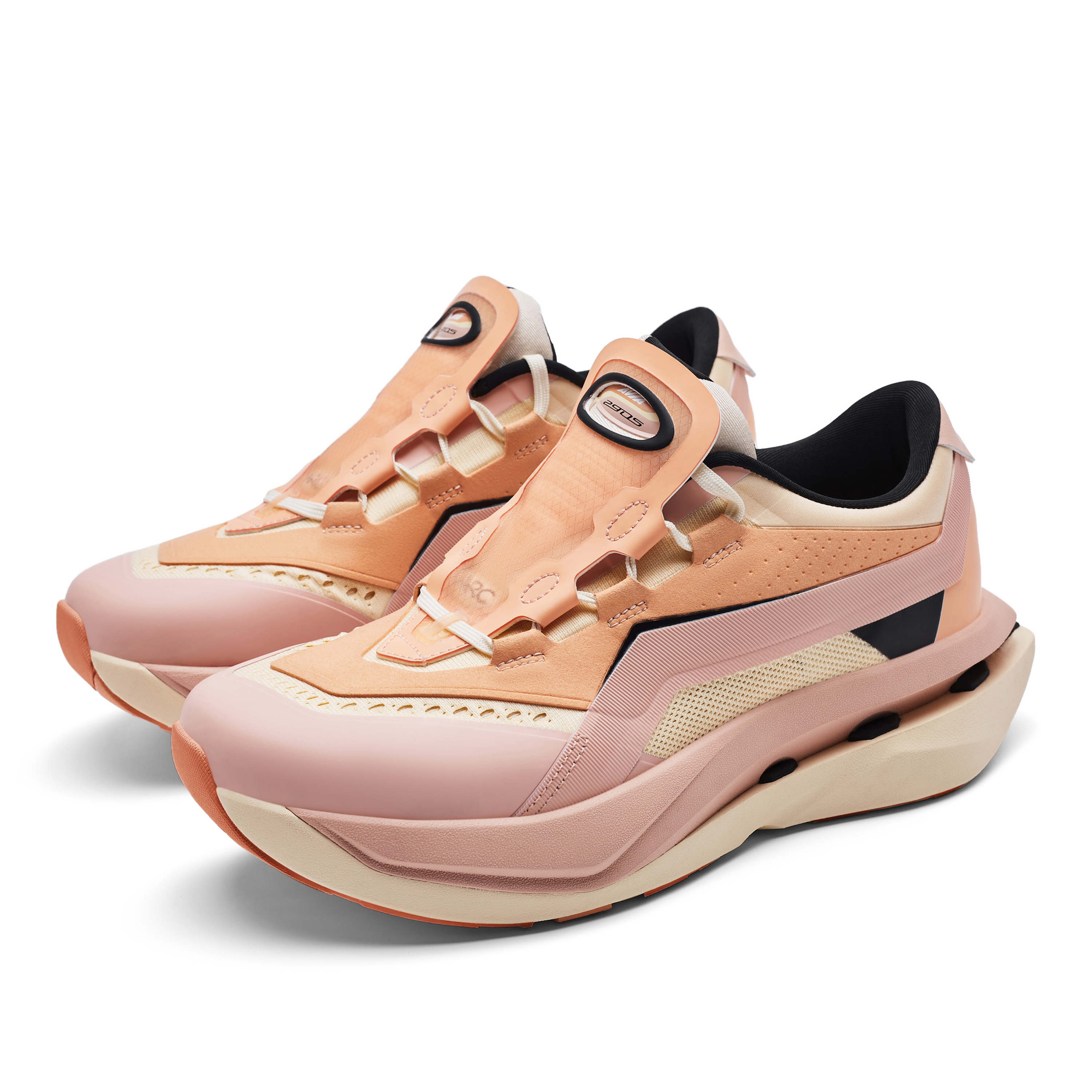 AVIA Sports Life Collection Textile, Synthetic Leather Cushioning Height Increasing Low top