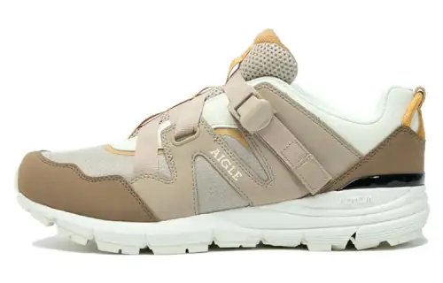AIGLE Evoten Low Comfortable Non slip Lightweight Low top Outdoor Shoes Women's Apricot White