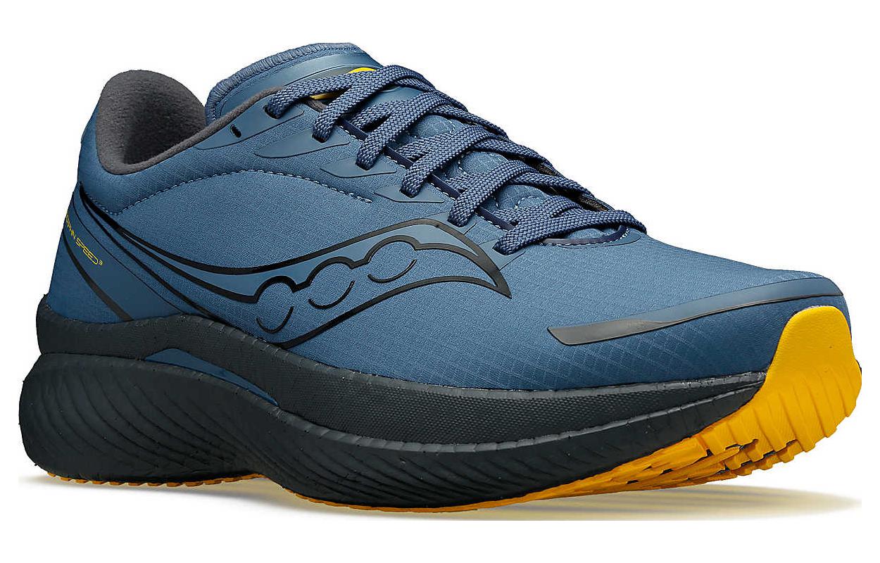 Saucony Endorphin Speed 3 Slip Resistant Abrasion Resistant Low top Running Shoes Men’s Blue