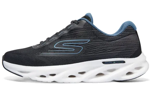 Skechers GO RUN Swirl Tech Speed Lace Up Low top Running Shoes Women's Black