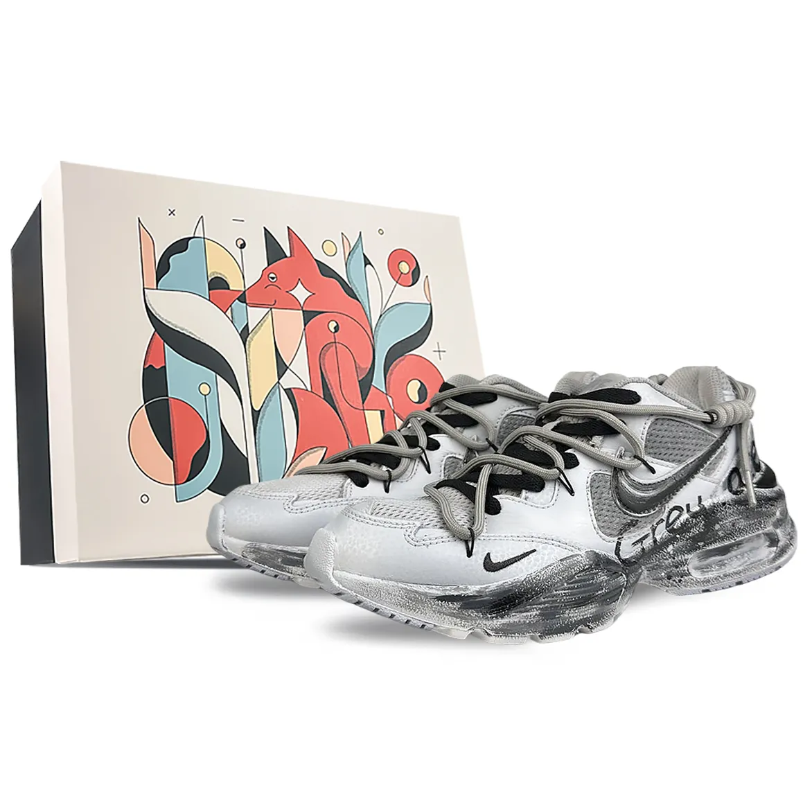 Nike Air Max Fusion Slip Resistant Abrasion Resistant Slip Resistant Abrasion Resistant Low top Running Shoes Women's