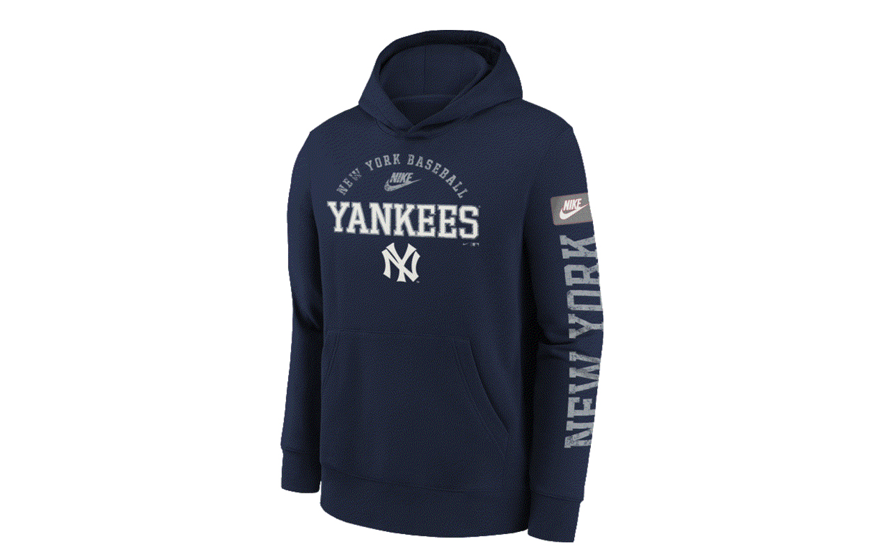 Худи Nike x MLB New York Yankees (синее)