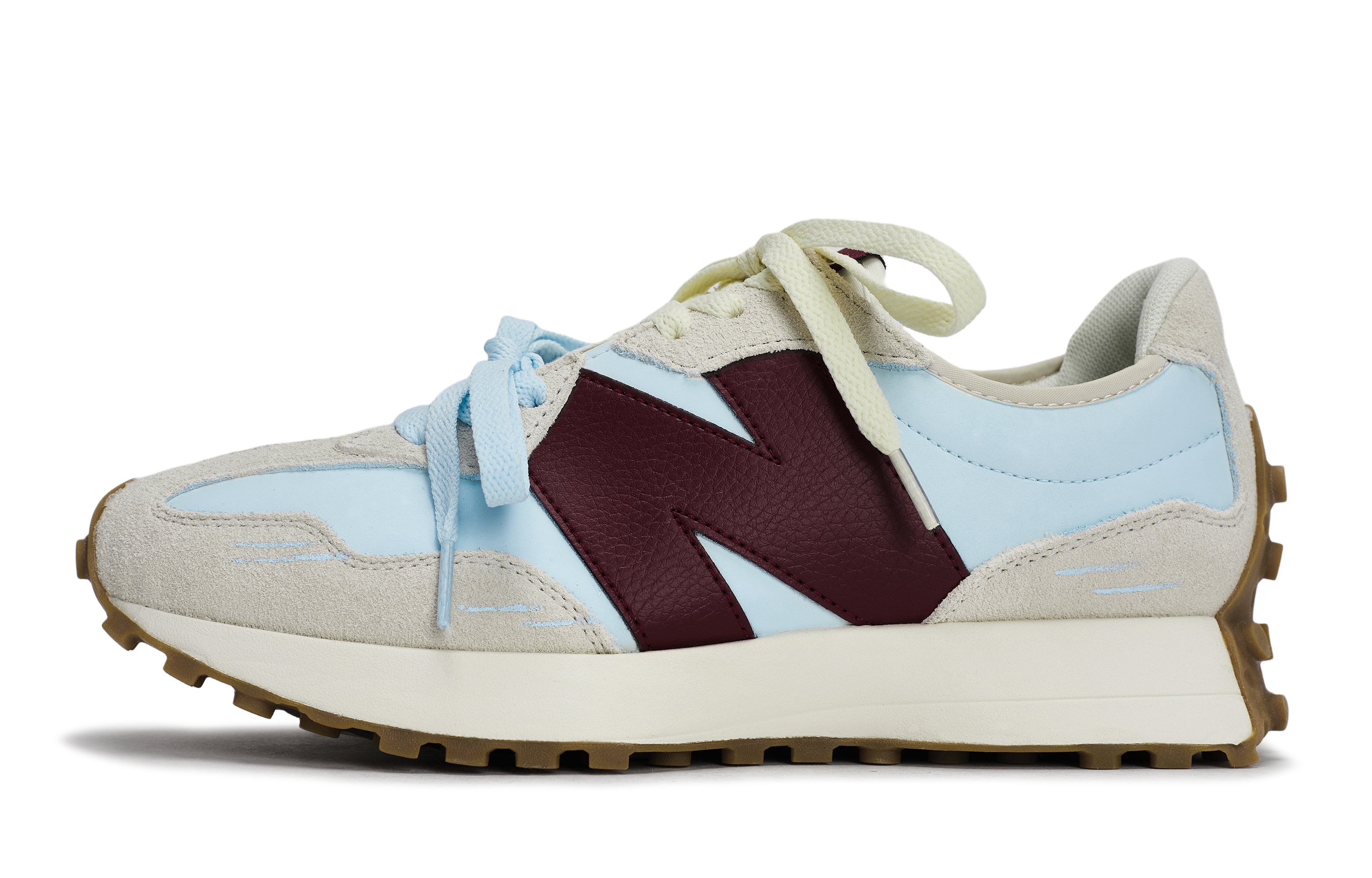 New Balance NB 327 Low top Running Shoes Women’s Beige Blue Red Brown