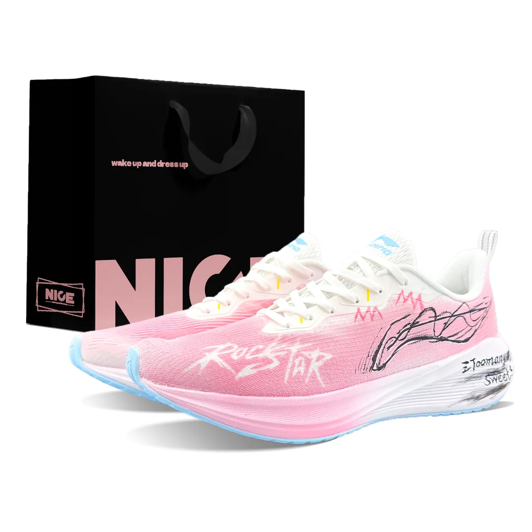 Li Ning Wuyue Textile Cushioning, Wear Resistant Low top Training Running Shoes Men's