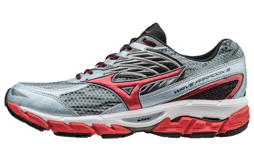 Mizuno Paradox 3 Low top Running Shoes Men's Gray Red