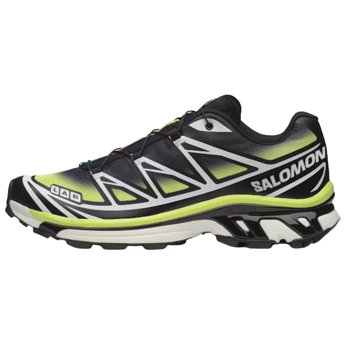 SALOMON XT 6 Casual Trail Running City Commuting Running Shoes Unisex Black Yellow