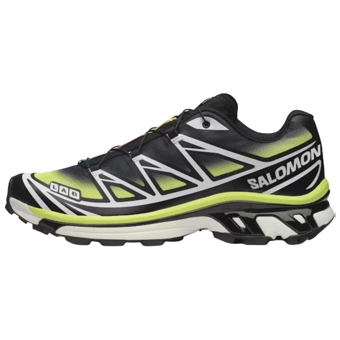 SALOMON XT 6 Casual Trail Running City Commuting Running Shoes Unisex Black Yellow