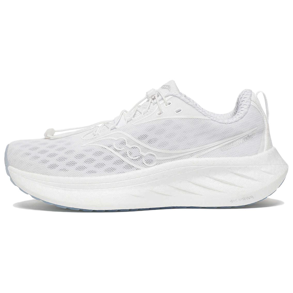 Saucony Ride Yutu 18 Slip Resistant Abrasion Resistant Low top Running Shoes Women’s White